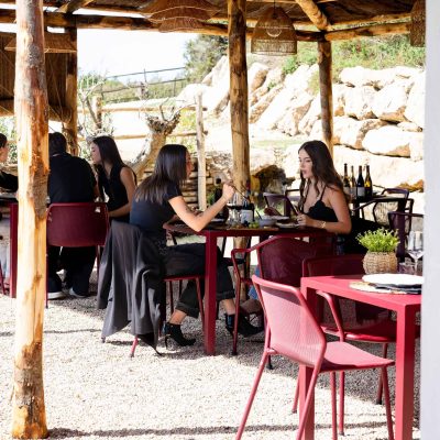 Degustazione esterno veranda